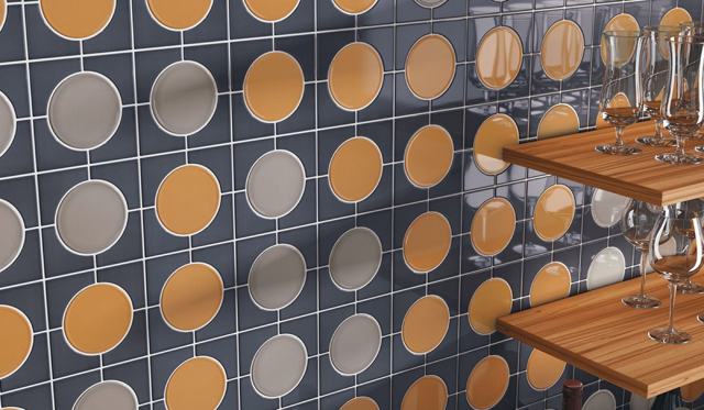 Cursive tile by Crossville
